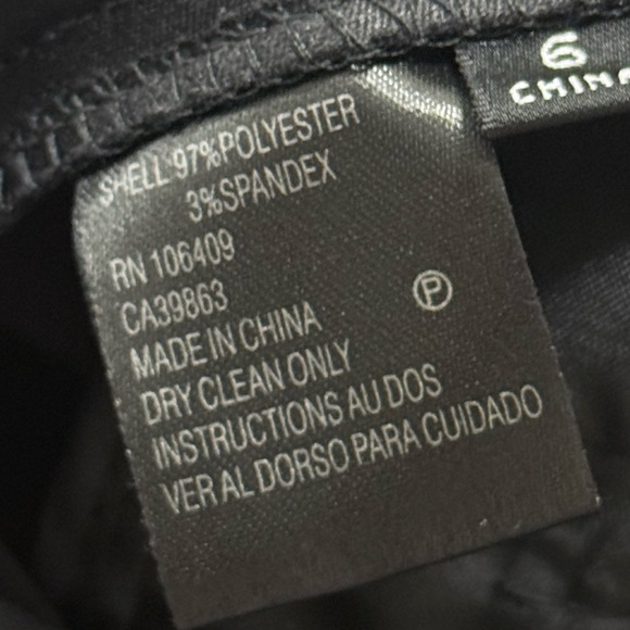 ISABELLA DEMARCO Tahari Levine satin silky straight leg formal slacks pants - Picture 6 of 6